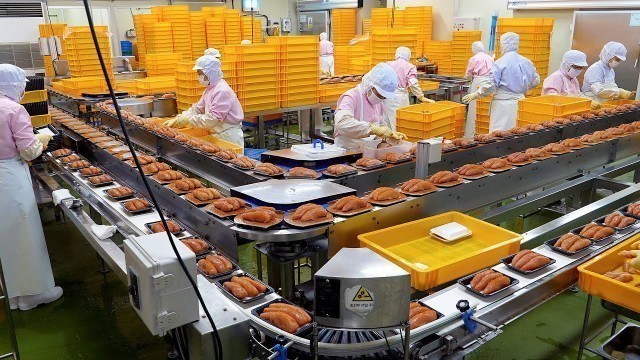 '처음봅니다! 연간 350톤 생산하는 깨끗한 저염 명란 대량생산 현장 / Korean Pollock roe Mass Processing Factory'