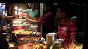 'London Street Food. Indian Restaurant. Camden Town, Camden Market.'