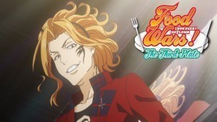 'Rentaro\'s Artistry of Flames | Food Wars! The Third Plate'