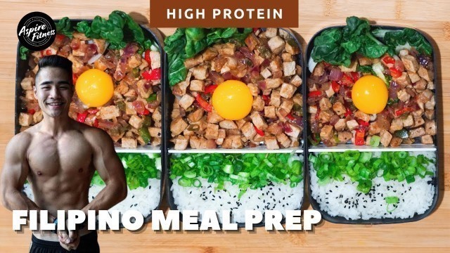 'Healthy Filipino Food Recipes - Low Fat Sisig | Filipino Meal Prep | Healthy Asian Meal Prep Ep 32.'