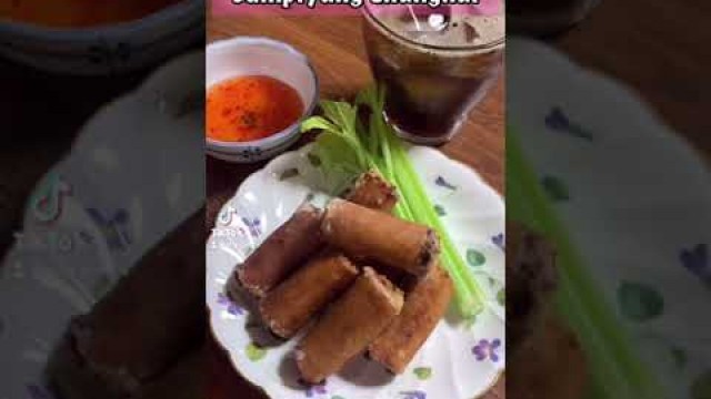 '#LumpiyangShanghai all time favorite food in all occasion #short #pinoyfood'