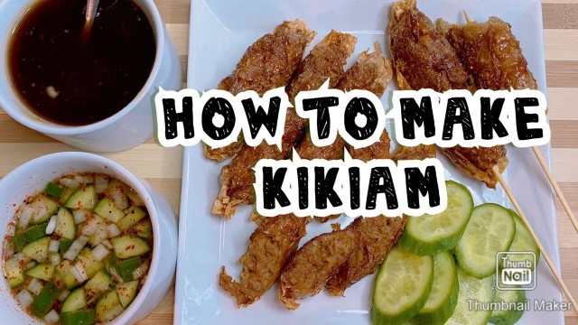 'How to make kikiam easy Recipe [ panlasang pinoy #kikiam #pinoyfood #mukbang #cooking #pangnegosyo'