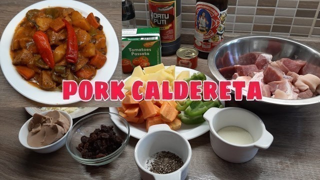 'PORK CALDERETA | PINOY FOOD |'