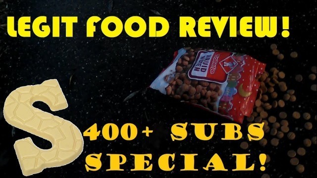 'LEGIT FOOD REVIEW!! 400+ subs special!! chocolate letter! and kruidnoten!'