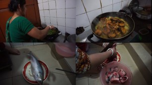 'today cook testy food hilsha fish curry vlog/ajke hilsha macher jol ranna korlam / tok recipe'