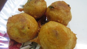 'Street food / Mysore Bonda Recipe  / Indian food factory'