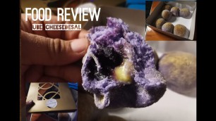 'FOOD REVIEW | UBE CHEESE PANDESAL | LEGIT OR NOT? #UbeCheesePandesal #FoodPorn #FoodReview'