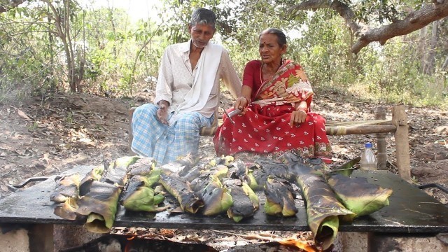 'Fish Fry in Lotus Leaf Special Fish Fry Recipe By My Granny || Myna Street Food'