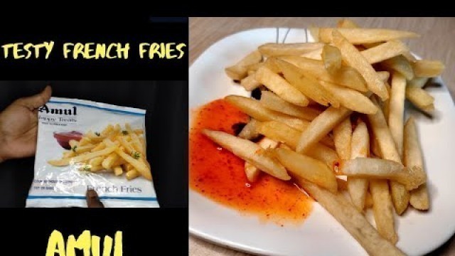 'Amul French Fries Cooking ||अमूल फ्रेंच फ्राइज कुकिंग 