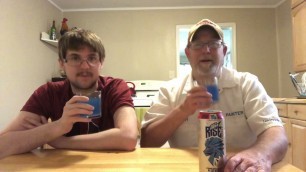 'Mtn Dew Rise Pomegranate Blue Burst Energy Drink #The Beer Review Guy'