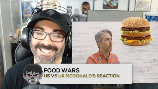 'US vs UK McDonald\'s - Food Wars REACTION'