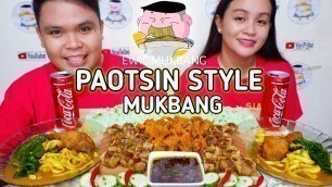 'Paostin Style Mukbang / Filipino Food Mukbang / Pinoy Food Style / Mukbang Philippines'