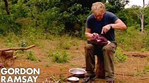 'Gordon Ramsay Cooks Buffalo For A Cambodian Tribe | Gordon\'s Great Escape'