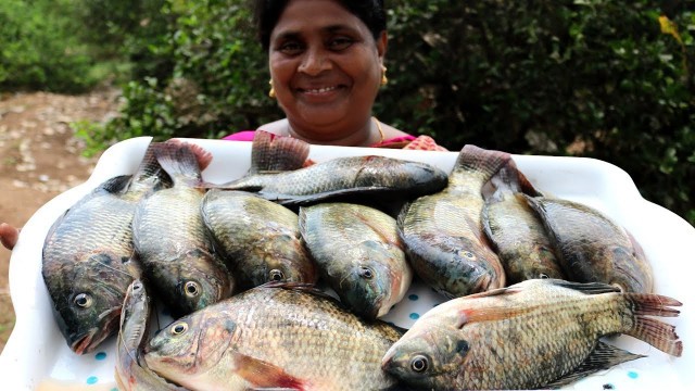 'Traditional Village fish fry || Full fish Fry || Traditional Fish Fry || Country foods'