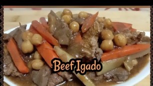 'BEEF IGADO | MASARAP NA ALMUSAL | Native Pinoy Food'