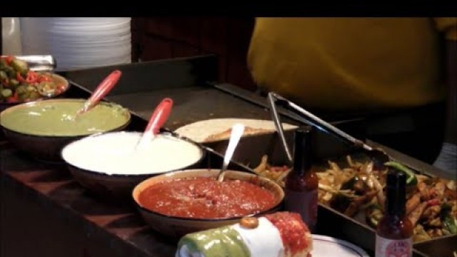 'London Street Food. Mexican Restaurant in Camden Market, Camden Town.'