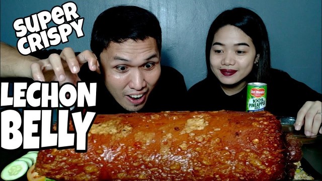 'LECHON PORK BELLY / SPECIAL COLLABORATION With @BIOCO food trip  / #PinoyFood / #FilipinoMukbang'