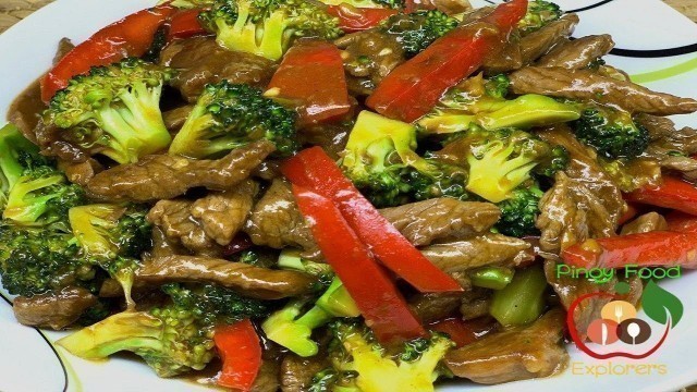 'Beef with Broccoli | Pinoy Food Explorers | Lutong Pinoy | Lutong Bahay | How to Cook | Beef Recipe'