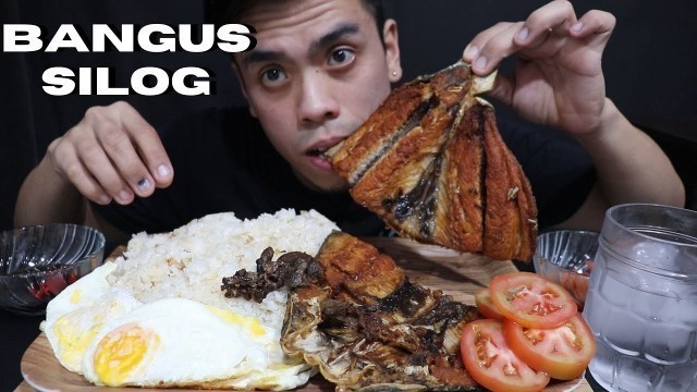 'BANGUS SILOG PINOY FOOD MUKBANG'