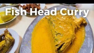 'Indonesia Food - STUNNING Fish Head Curry at Rumah Makan Medan Baru in Jakarta, Indonesia!'