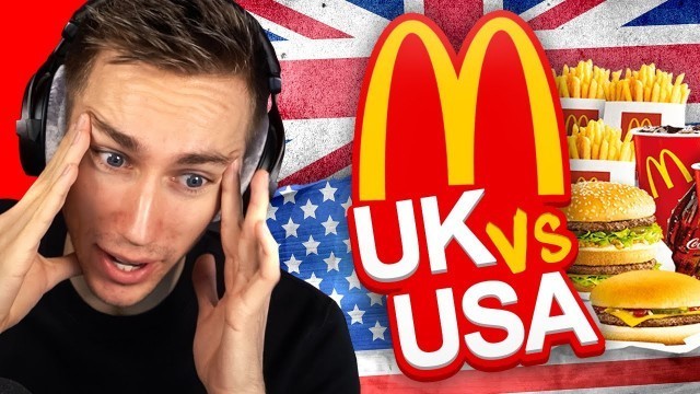 'UK vs US McDonalds'