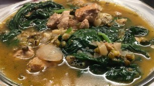 'Ginisang monggo with dahon ng ampalaya || Panlasang Pinoy || pinoy food || kain tayo!!'