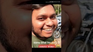 'zomato boy viral on tiktok | Zomato delivery boy exposed salary | cute smile for famous !'