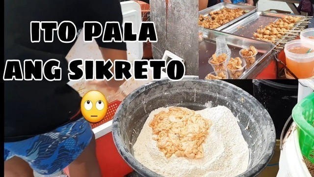 '#food guide! SIKRETO NG CRUNCHY CHICKEN SA KANTO • CHICKEN STREET FOOD'