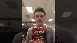 'Legit Hot Doritos Food Review got a lil spicy'