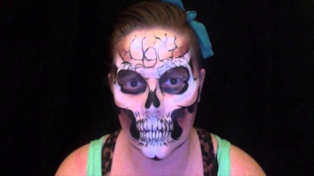 'Skull Makeup and Face Painting : Skin Wars Season 1 Episode 4 Face Your Fears Inspiration'