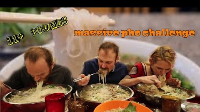 'Man vs Pho Challenge | Man vs Food'