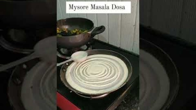 'mysore masala dosa | mysore dosa | masala dosa recipe | street style mysore masala dosa recipe |'