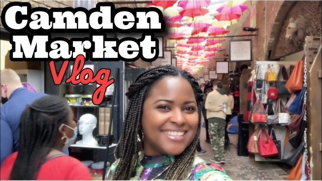 'My First Trip to Camden Market | London Street Food Part 1 | London Travel Vlog'