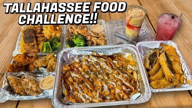 'Greatest Plate XL Man vs Food Challenge in Tallahassee, Florida!!'