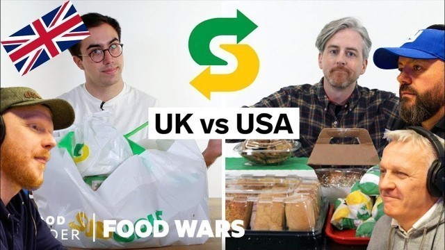 'US vs UK Subway | Food Wars REACTION!! | OFFICE BLOKES REACT!!'