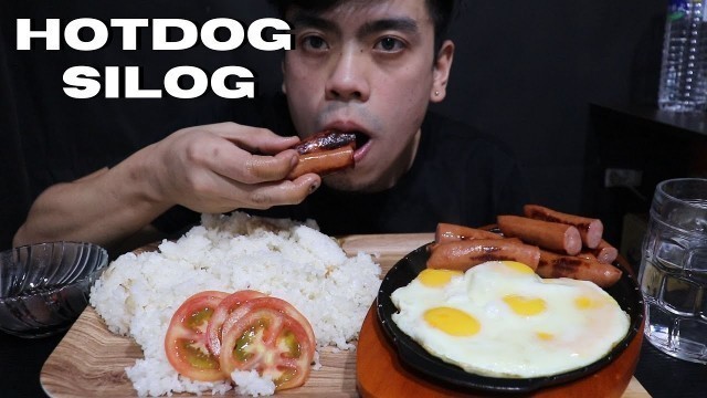 'HOTDOG SILOG MUKBANG PINOY FOOD'