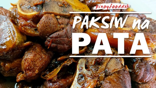 'Super YUMMY PAKSIW NA PATA l Pinoy Food DXB l EASIEST way to cook PAKSIW NA PATA'