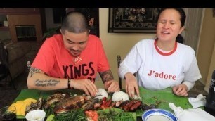 'ILOCANO STYLE MUKBANG | FILIPINO FOOD'