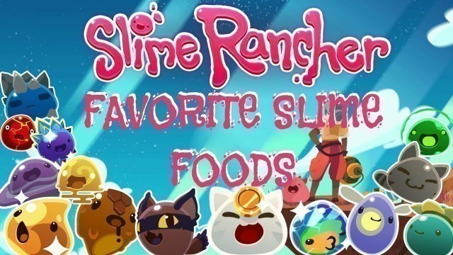 'FAVORITE SLIME FOODS! WHO LIKES WHAT | Slime Rancher'