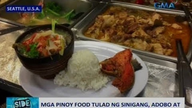 'Saksi: Mga Pinoy food tulad ng sinigang, adobo at longganisa, patok sa Pike Place Market'