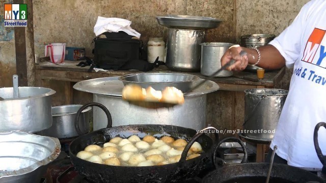 'MYSORE BAJJI | Mysore Bonda | 4K VIDEO | STREET FOOD street food'