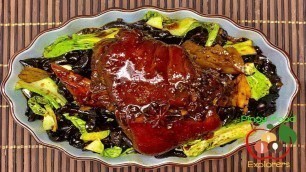 'Patatim | Braised Pork with Black Fungus &  Bok Choy | Pinoy Food Explorers | How to Cook'