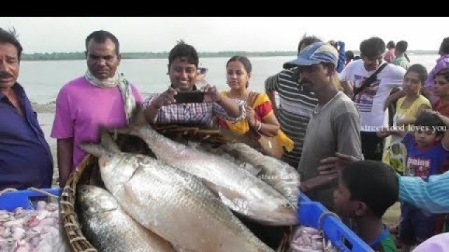 'Fish Market Digha Mohona (Rui, Katla, Ilish, Pomfret, Lote ) | Street Food Loves You'