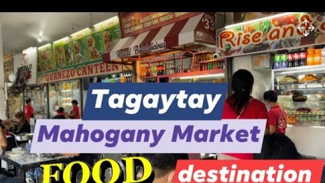 'Food Destination Tagaytay: Cheap Pinoy food at MAHOGANY MARKET BULALUHAN'