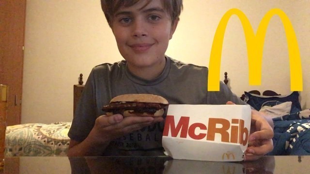 'McRib | McDonald’s | Food Review | The Review Guy'