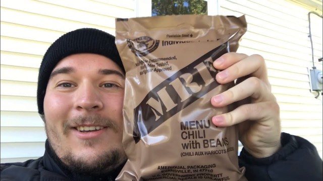 'White guy eats MRE (Food Review)'