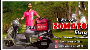 'Zomato Delivery Boy A Day Life in Raipur (CG)'