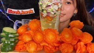 'KWEK,KWEK MUKBANG| FILIPINO STREET FOOD| SARAP