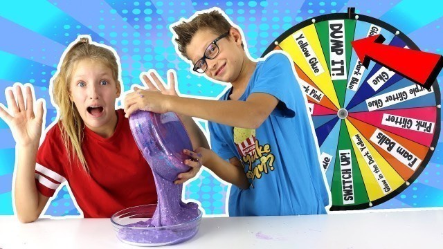 'Mystery Wheel of DUMP IT Slime Challenge!!!'