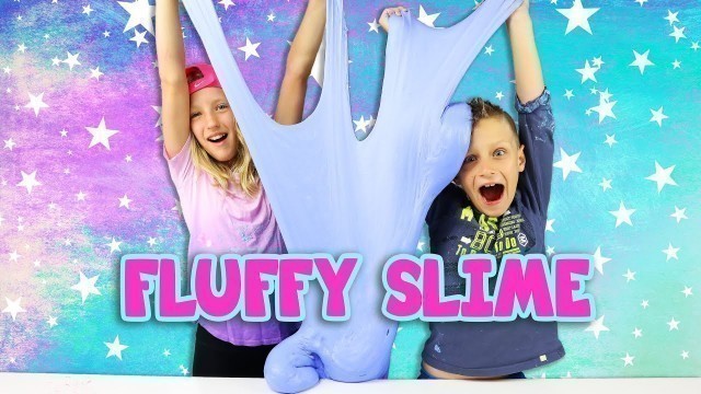 'DIY GIANT FLUFFY SLIME!'